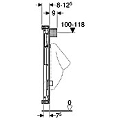 Geberit Kombifix Urinal-Montageelement