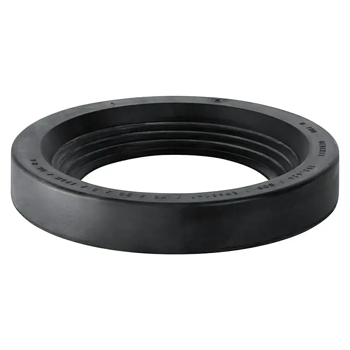 Geberit Gummidichtung 152.424.00.1 - EPDM - Ein schwarzer Dichtungsring, ideal für Abdichtungen und Installationen im Sanitärbereich, sorgt für zuverlässige Verbindungen.