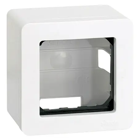 Simon 27 Caja de superficie con marco