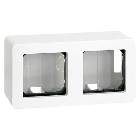 Simon 27 Caja de superficie con marco