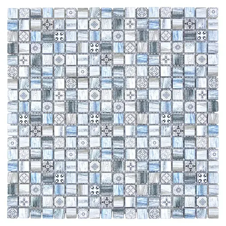 Mosaikfliese Quadrat Crystal XCM RW39