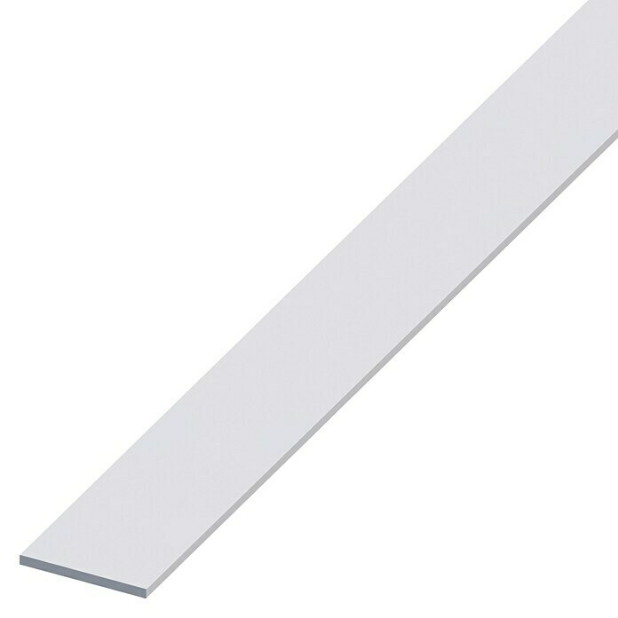 Kantoflex Flachstange (2.500 x 40 mm, Stärke: 3 mm, Aluminium, Silber, Eloxiert)