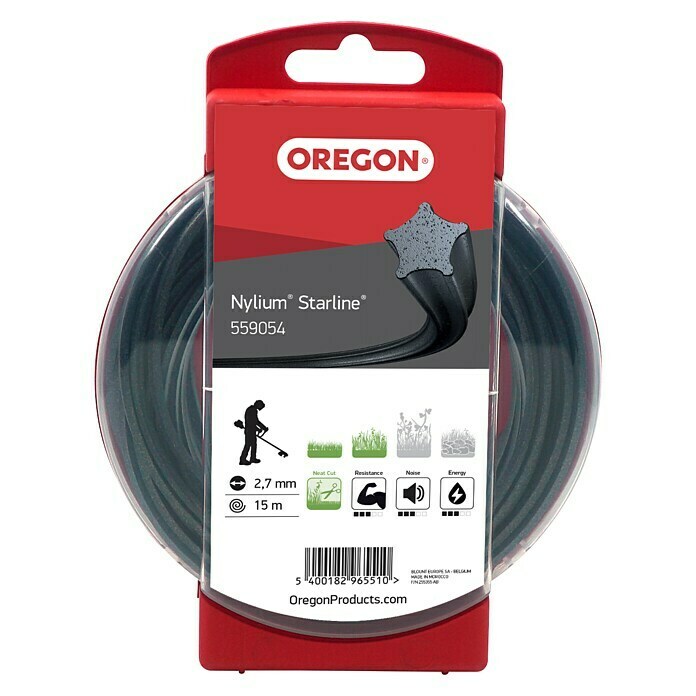 Oregon Nylonfaden Starline (Fadenlänge: 15 m, Fadenstärke: 2,7 mm)