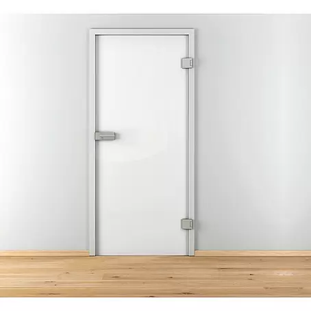 Diamond Doors  Glasdrehtür White