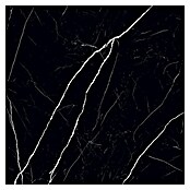 Feinsteinzeugfliese Black Marble (120 x 120 cm, Schwarz, Glänzend) | BAUHAUS