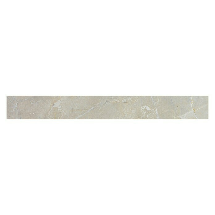 Sockelfliese Premium Marble (7 x 60 cm, Ivory, Glänzend) | BAUHAUS