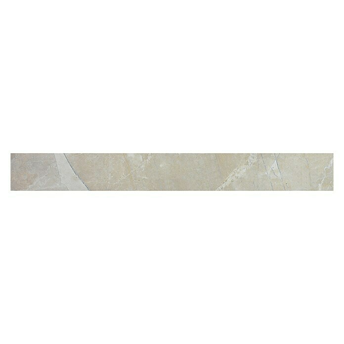 Sockelfliese Premium Marble (7 x 60 cm, Ivory, Glänzend) | BAUHAUS