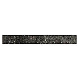 Sockelfliese Premium Marble (7 x 60 cm, Anthrazit, Glänzend)