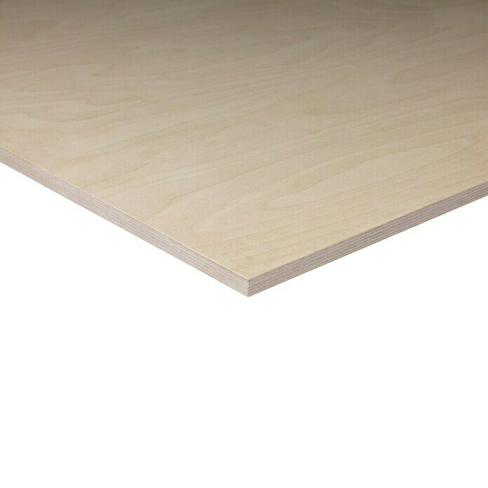 Sperrholzplatte Fixmaß (Birke, 150 x 300 x 1,5 cm)
