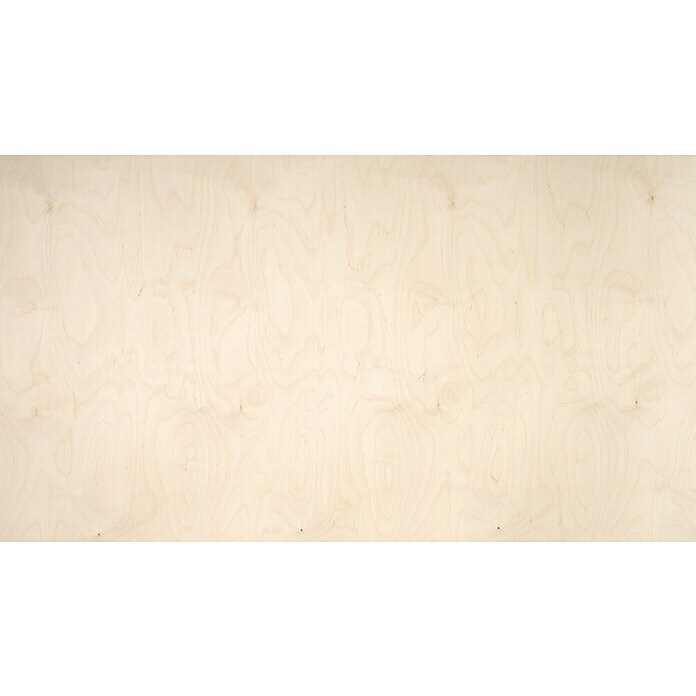 Sperrholzplatte Fixmaß (Birke, 150 x 300 x 2,1 cm)
