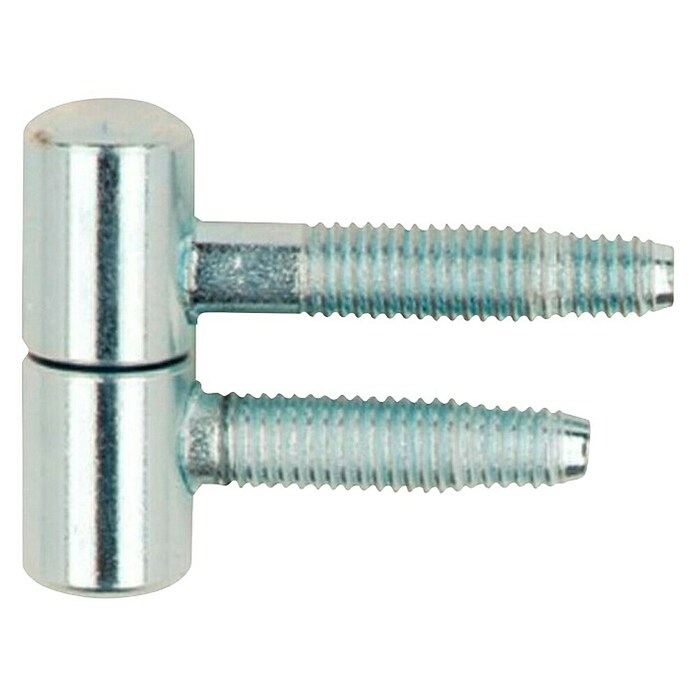 Suki Bisagra de encaje Anuba (Diámetro ruedas: 9 mm, Zincado, Apto para: Puertas de las habitaciones) | BAUHAUS