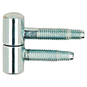 Suki Bisagra de encaje Anuba (Diámetro ruedas: 9 mm, Zincado, Apto para: Puertas de las habitaciones) | BAUHAUS