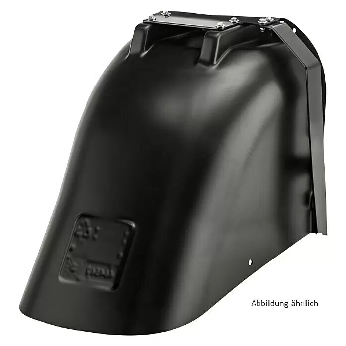 AL-KO Deflector para cortacésped - Tractores cortacésped AL-KO Comfort & Black Edition - Guardabarros negro de plástico con soporte metálico, apto para vehículos.