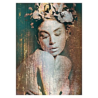 ProArt Bild Alu-Art (Flower Woman II, B x H: 70 x 100 cm)