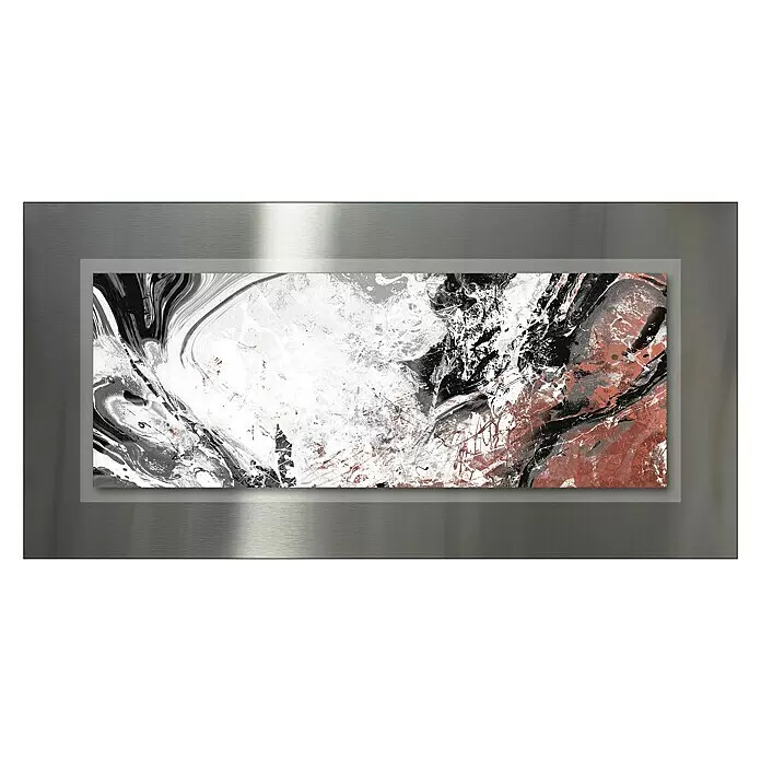 ProArt Bild - Black & Red Mix, B x H: 100 x 50 cm - Vorderansicht