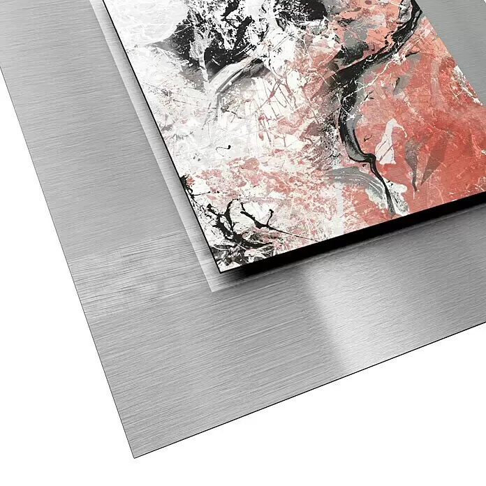 ProArt Bild - Black & Red Mix, B x H: 50 x 50 cm - Detailaufnahme