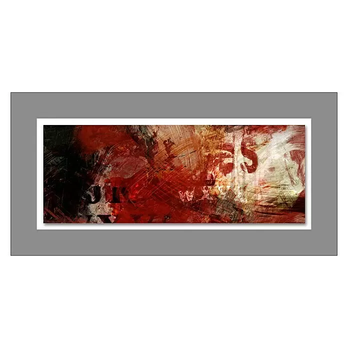 ProArt Bild - Abstraction VIII, B x H: 100 x 50 cm - Vorderansicht