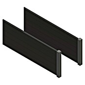 Gutta Hochbeet-Erweiterung Elevada 200 (194 x 75 cm, Verbundwerkstoff, Anthrazit) | BAUHAUS