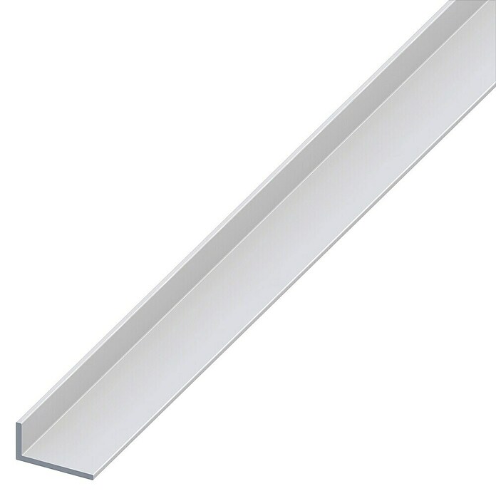 Kantoflex Winkelprofil (2.500 x 50 x 30 mm, Aluminium, Eloxiert, Silber, Stärke: 3 mm)