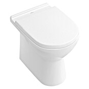 Villeroy & Boch O.novo Stand-WC Typ 2 (Ohne Beschichtung, Tiefspüler, Abgang: Waagerecht, Weiß)