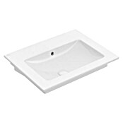 Villeroy & Boch Venticello Waschtisch (60 x 50 cm, Ohne Beschichtung, Mit Überlaufloch, Keramik, Weiß)