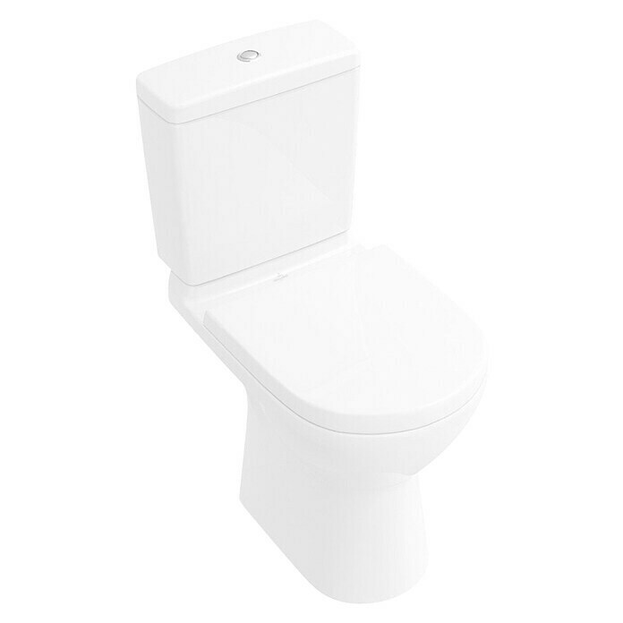 Villeroy & Boch O.novo Stand-WC für Kombination Typ 2 (Ohne Beschichtung, Tiefspüler, Abgang: Senkrecht, Weiß)