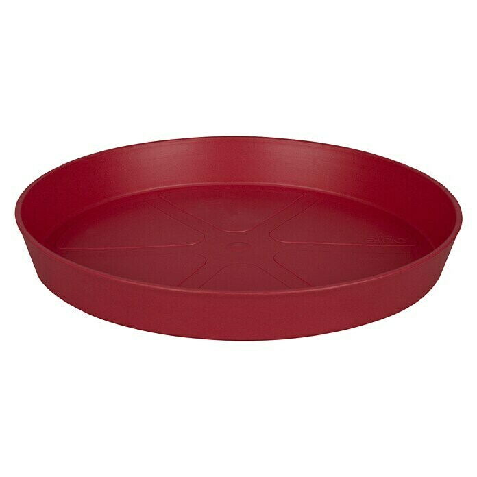 Elho Loft Urban Untersetzer (Durchmesser: 14 cm, Cranberry Rot)