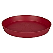 Elho Loft Urban Untersetzer (Durchmesser: 14 cm, Cranberry Rot)