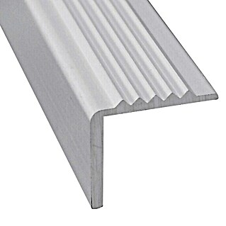 Kantoflex Treppenprofil (Aluminium, Silber, L x B x H: 2 000 x 20 x 17,5 mm, Eloxiert)