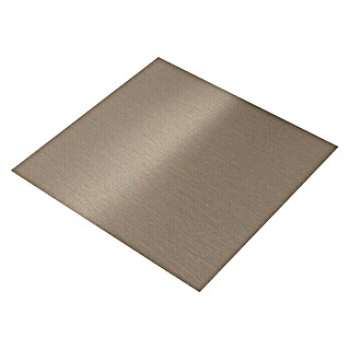 Glattblech (L x B: 500 x 250 mm, Stärke: 0,5 mm, Aluminium, Eloxiert)