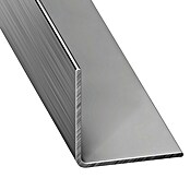 Kantoflex Winkelprofil (L x B x H: 2.000 x 20 x 20 mm, Stärke: 1 mm, PVC, Silber)