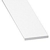 Kantoflex Flachstange (L x B: 1.000 x 24 mm, Stärke: 2,5 mm, Kunststoff, Weiß, Blank)