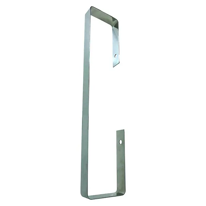 Heizkörper-Handtuchhalter - 58 cm, Chrom - Metallischer Aufhänger mit hakenförmigem Design. Ideal zum Aufhängen verschiedener Gegenstände. Langlebig und vielseitig einsetzbar im Haushalt.
