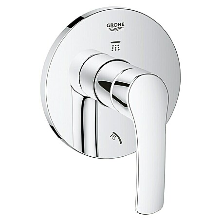 Grohe Eurosmart UP-Brausearmatur (Anzahl Absperrventile: 2 Stk., Chrom, Glänzend)