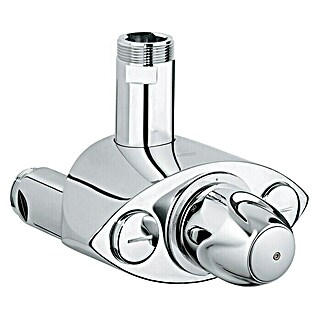 Grohe Thermostat-Ventilunterteil Grohtherm XL (Anschlussgewinde: 1 ¼'″, Chrom)