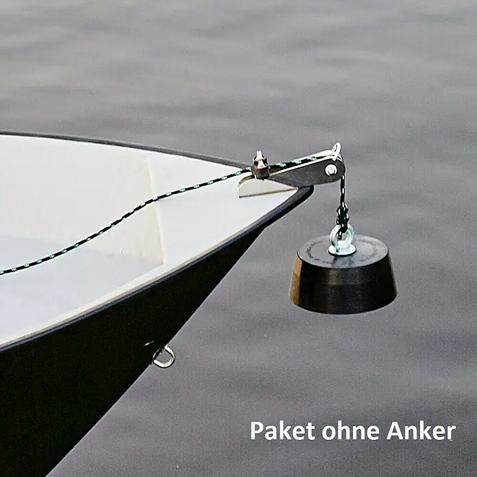 PEGAZUS Ankerrolle - Passend für: Pegazus Boote GFK 310 bis 460 - Bootsdetail mit Ankerattrappe.