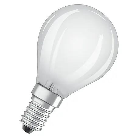 Osram Retrofit LED-Lampe Tropfenform E14 matt