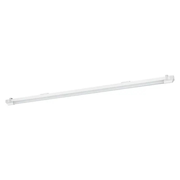 Osram LED-Lichtleiste Power Batten - L x B x H: 120 x 4,1 x 4,8 cm, Lichtfarbe: Warmweiß, 24 W, 220 V - 240 V - Ein schlankes, weißes LED-Leuchtstofflampen-Design, ideal für moderne Beleuchtungszwecke.