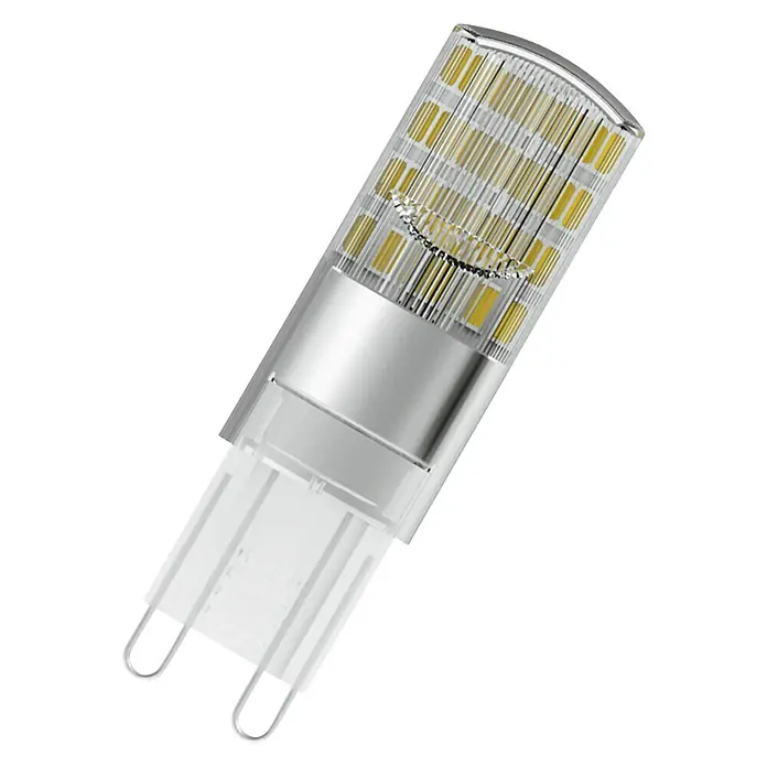 Osram LED-Lampe Pin G9 - G9, Nicht Dimmbar, Warmweiß, 320 lm, 2,6 W - LED-Lampe mit Stiftsockel, ideal für den Einsatz in Leuchten mit G4- oder G9-Fassung. Energiesparend und langlebig.