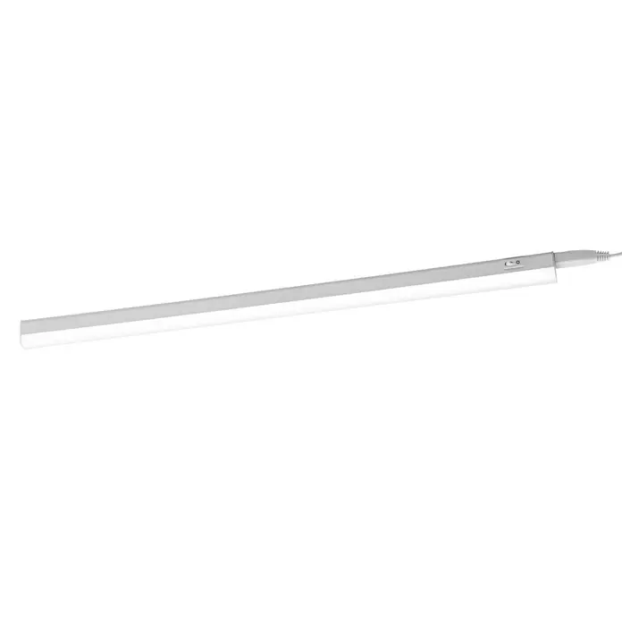 Osram LED-Lichtleiste Switch Batten - L x B x H: 57,3 x 2,2 x 3 cm, Lichtfarbe: Warmweiß, 8 W - Helle LED-Leuchte für Schränke und Regale, ideal für die Beleuchtung von Arbeitsflächen. Einfache Installation, modernes Design.