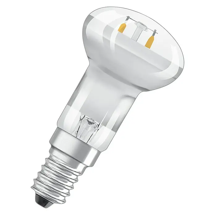 Osram Star Bombilla LED R39 - E14, No regulable, Blanco cálido, 110 lm, 1,5 W - Lámpara reflectora R50 clara con una pequeña base de rosca Edison. Perfecta para iluminación de acento y soluciones de ahorro de energía.