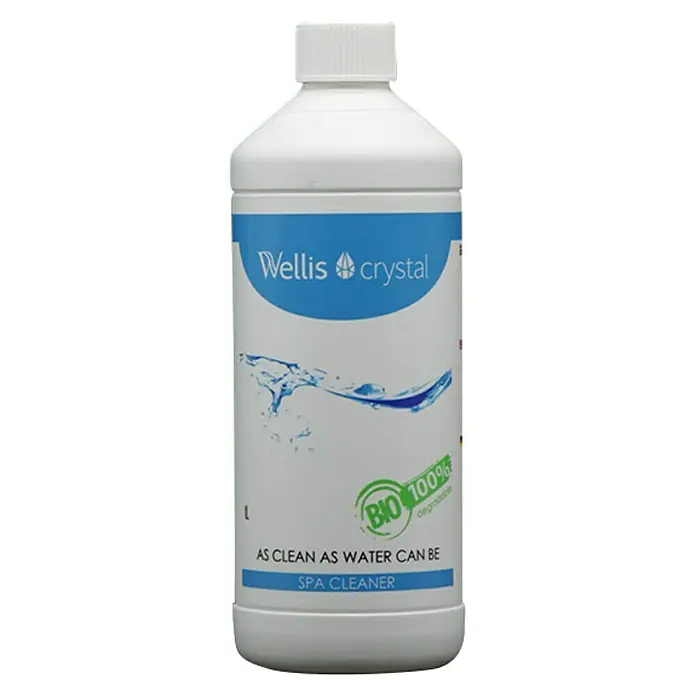 Whirlpool-Systemreiniger - Passend für: Whirlpools - Eine Flasche Wellis Crystal Spa-Reiniger.