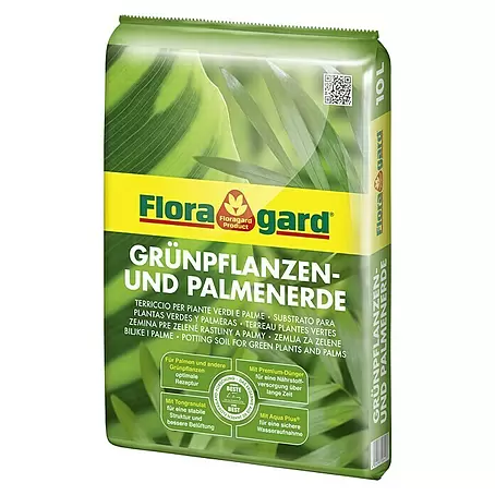 Floragard  Grünpflanzen- & Palmenerde