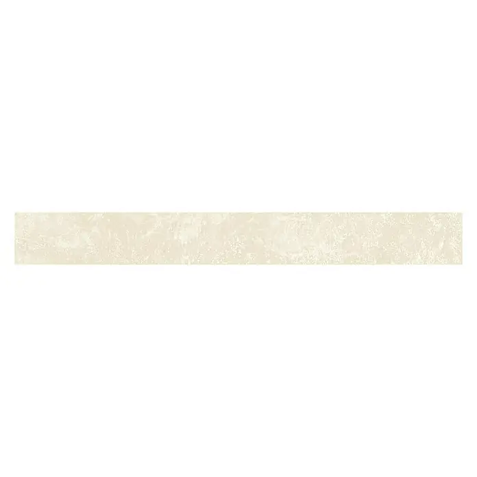 Sockelfliese Geo - 7 x 60 cm, Crema, Schimmernd - Beige Wandfliese mit Marmorierung für ein elegantes und zeitloses Design, ideal für Badezimmer und Küchen.