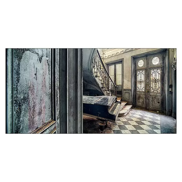 ProArt Young Living Leinwandbild - Lost House, B x H: 160 x 80 cm - Vorderansicht