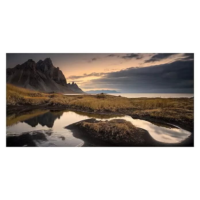 ProArt Leinwandbild - Morningrise, B x H: 160 x 80 cm - Vorderansicht