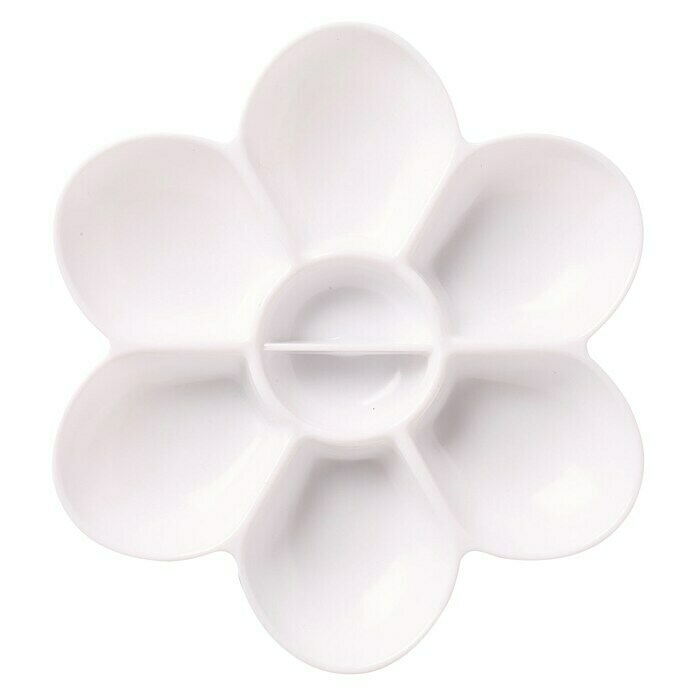 Reeves Paleta za miješanje boja (Cvjetovi, Promjer: 18 cm, Plastika)