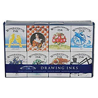 Winsor & Newton Set tinte za crtanje Henry (8 različitih boja)