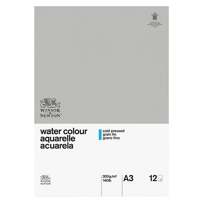 Winsor & Newton Blok za crtanje Watercolour  (300 g/m², DIN A3, Broj listova: 12 Kom.) | BAUHAUS