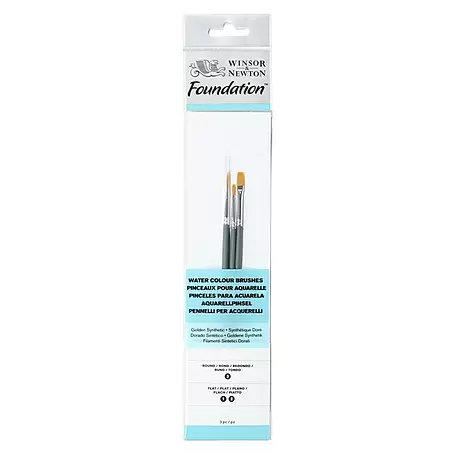 Winsor & Newton  Künstlerpinsel-Set Foundation